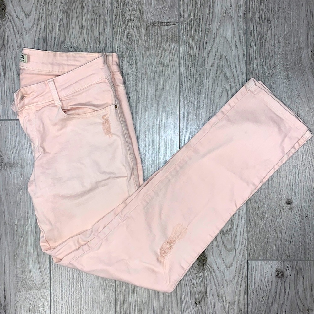Zara Light Pink Jeans Size 4